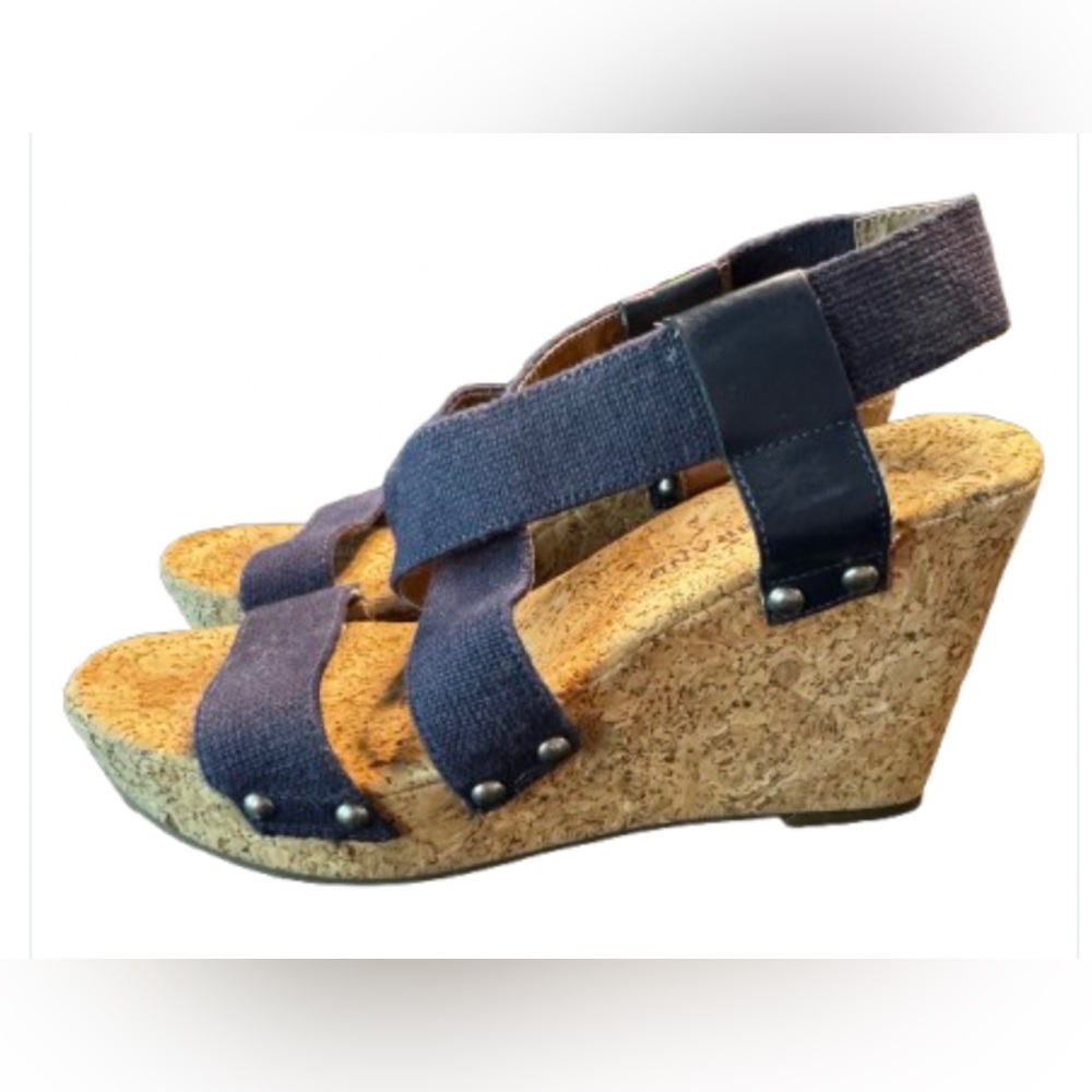 Lucky Brand Marla Cork Wedge Sandals